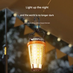 لامپ شارژی و چراغ کمپینگ مغناطیسی 5 حالته اسمایلینگشارک مدل LY8305