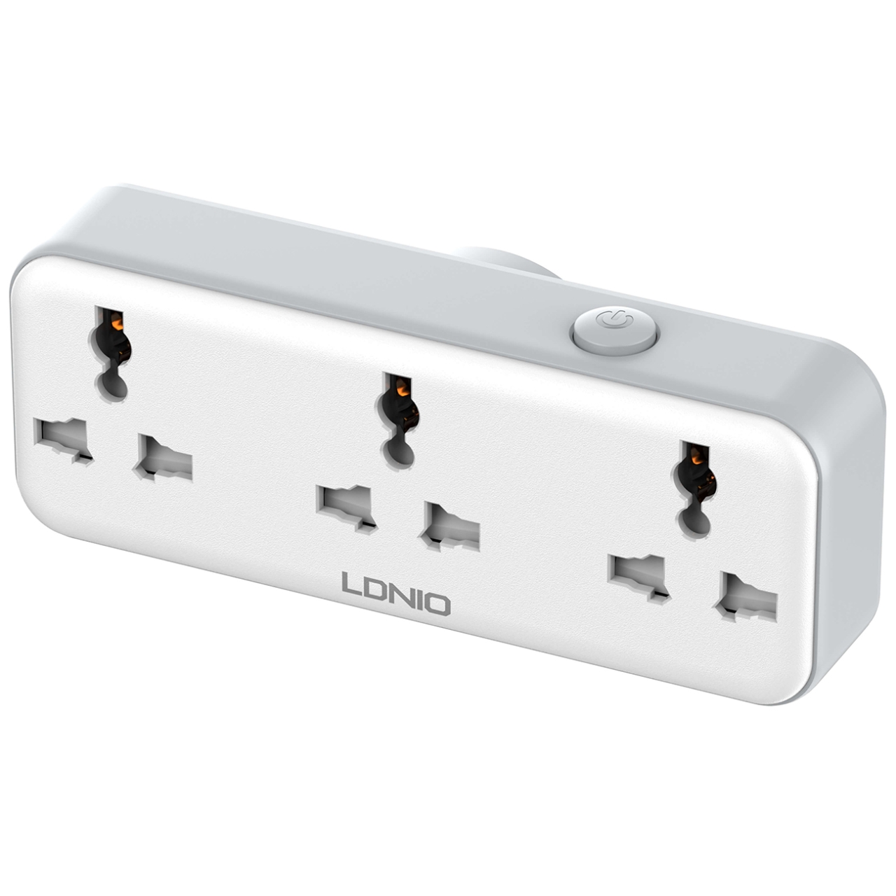  چندراهی برق دیواری 2500 وات 3 سوکت، یک USB و یک Type-C فست شارژ 30 وات الدنیو مدلSC3317 