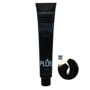  رنگ مو کاترومر شماره 3.0 رنگ قهوه ایی تیره حجم 100 میلی لیتر