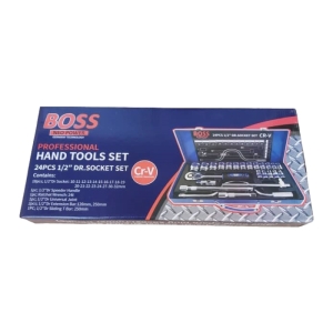 جعبه بکس 24 پارچه درایو 1/2 مدل باس BOSS