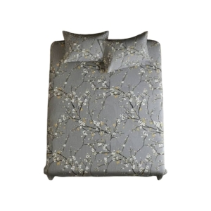 نیم ست روتشکی کشدار دونفره اسپرت 3تکه Cheshik مدل زنبق سایز 160*200 سانتی متر