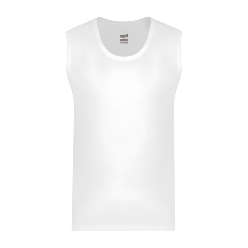 زیرپوش بدون آستین یقه گرد مردانه سیلکا مدل حلقه ای