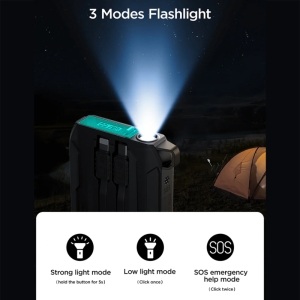  پاور بانک 10000 تایپ سی و لایتنینگ 22.5 وات جویروم مدل JR-L017 