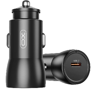  شارژر فندکی فست شارژ ماشین تایپ سی 25 وات ایکس او با کابل تایپ سی مدل CC57 