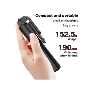  مونوپاد و سه پایه سلفی گوشی موبایل بلوتوثی ارلدام مدل ET-ZP24 