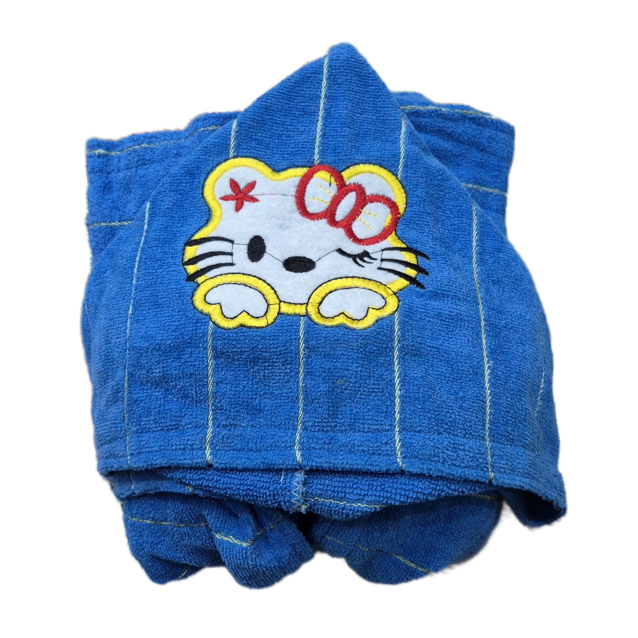 حوله تن پوش کودک مدل گربه سایز 110