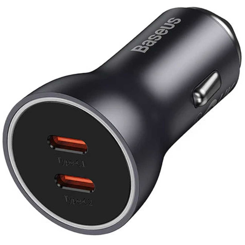 شارژر فندکی فست شارژ ماشین تایپسی 60 وات بیسوس مدل CGJM000213