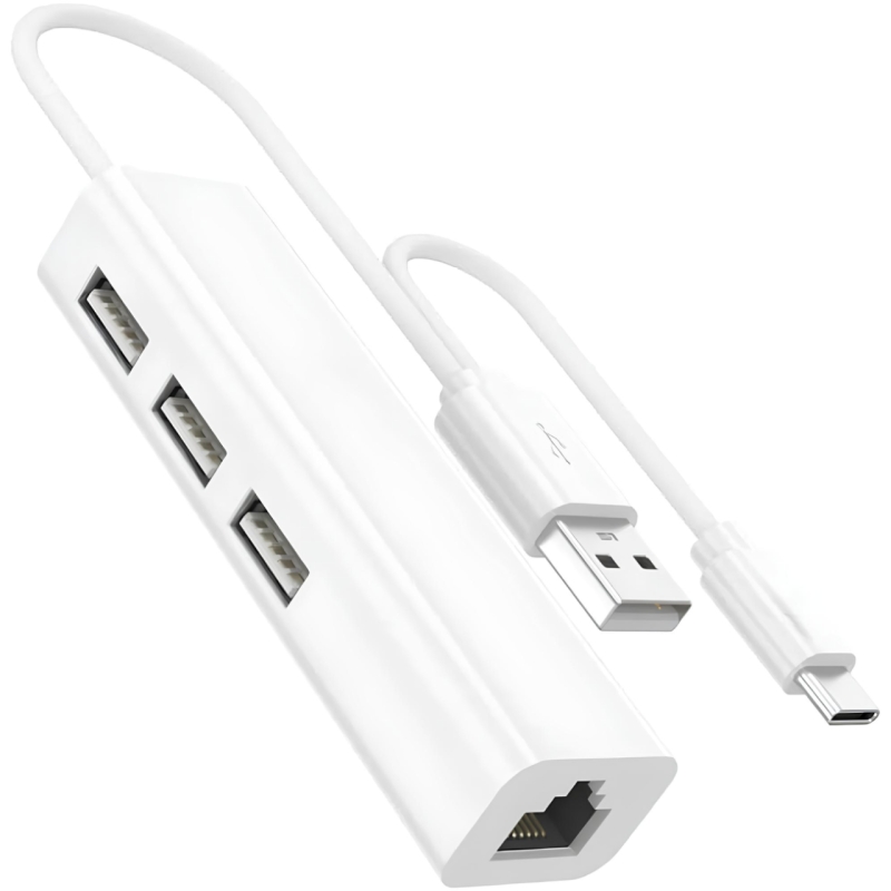  هاب تایپ سی و یو اس بی 4 پورت پرووان مدل PHU551 