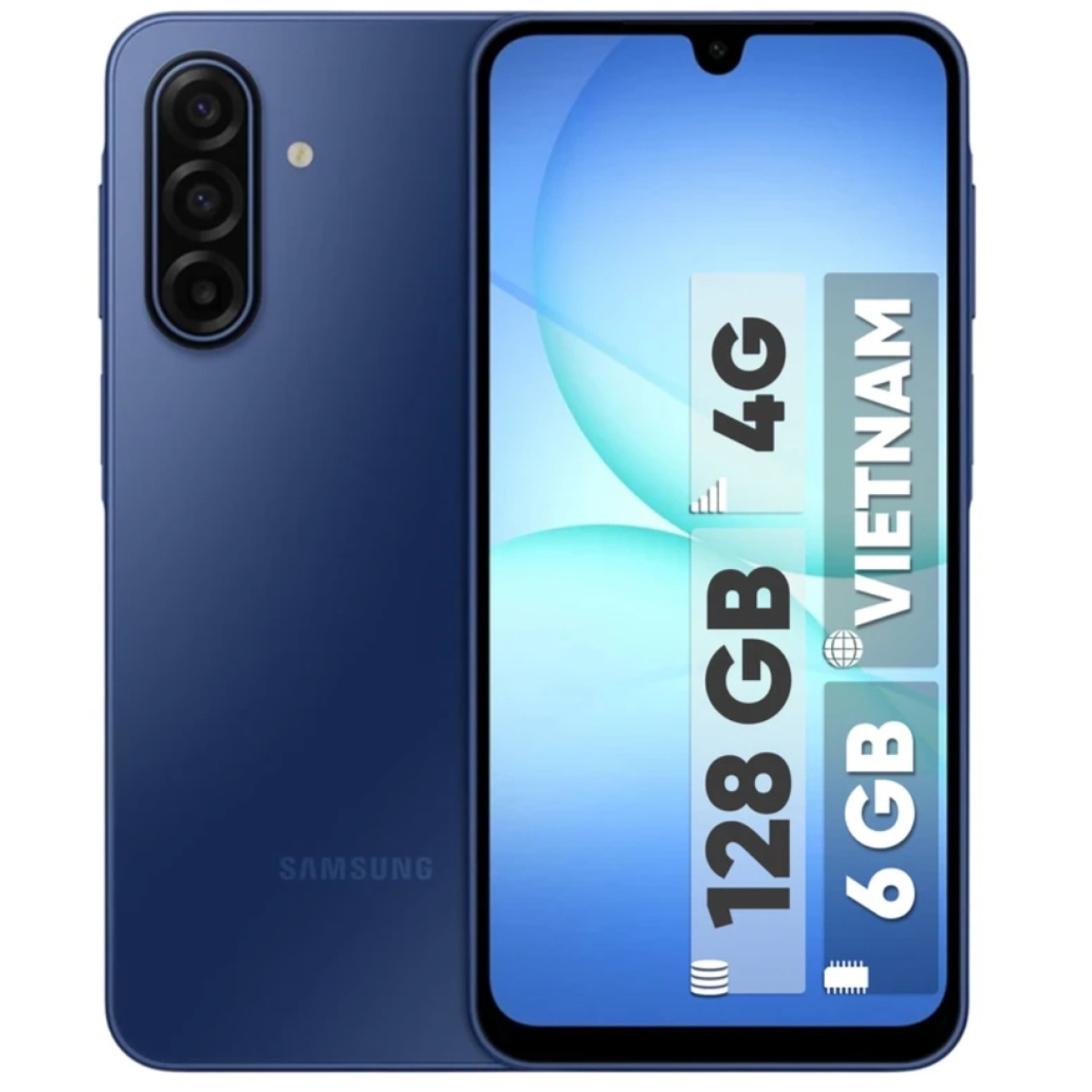 گوشی موبایل سامسونگ مدل Galaxy A17 4G دو سیم کارت ظرفیت 128 گیگابایت رم 6 گیگابایت نسخه ویتنام