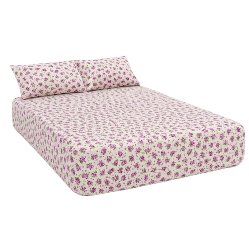 ملحفه روی تشک کش‌دار ۲ نفره ۳ تکه طرح آرشام