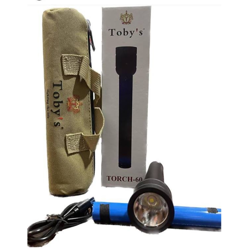 چراغ قوه شارژی توبیز مدل TORCH-60