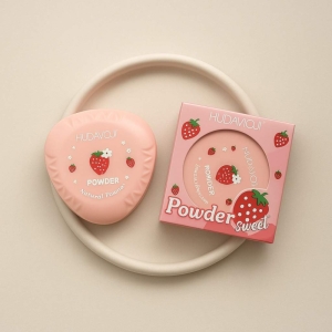 پنکک صورت دو طبقه هدی موجی مدل توت فرنگی وزن 16 گرم شماره 02