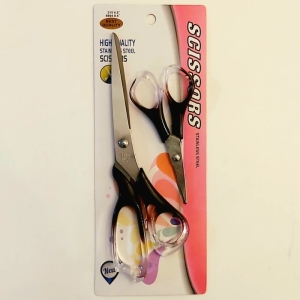 قیچی خیاطی مدل دسته عسلی بسته 2 عددی