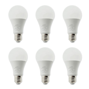 لامپ حبابی ال ای دی 12 وات نمانور مدل A65 پایه E27 مجموعه 6 عددی