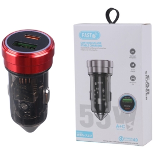 شارژر فندکی مدل wkn 733 وات 33