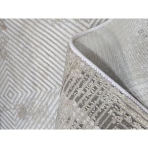 فرش ماشینی سامر طرح 5524 کرم نسکافه ای