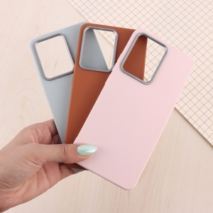 کاور چرمی ژله ای مدل Leather مناسب برای گوشی Xiaomi Poco X7 Pro