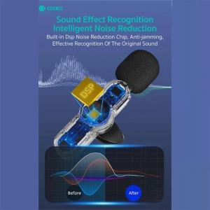  میکروفن بی‌سیم یقه‌ای کوتسی مدل 74002 