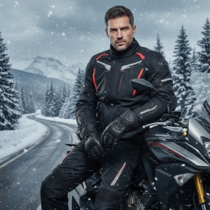 دستکش موتورسواری مدل چرمی F کد 2021