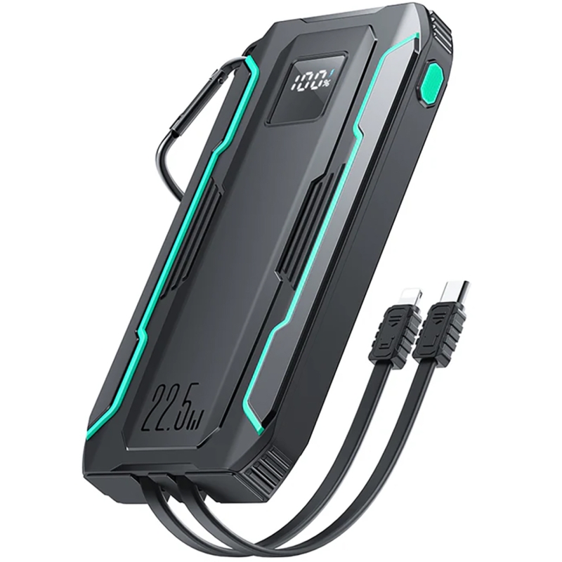  پاور بانک 10000 تایپ سی و لایتنینگ 22.5 وات جویروم مدل JR-L017 