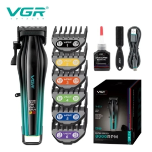 ماشین اصلاح موی سر و صورت شارژی وی جی ار مدل V-273