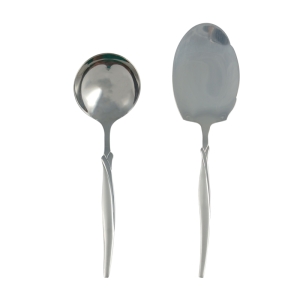 سرویس 63 پارچه قاشق چنگال یونی هوم مدل پاپیونی 12 نفره