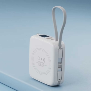  پاوربانک 10000 مگ‌سیف 15 وات، یو‌ا‌س‌بی، تایپ‌سی و لایتنینگ پورودو مدل PD-PBFCH041-BK 