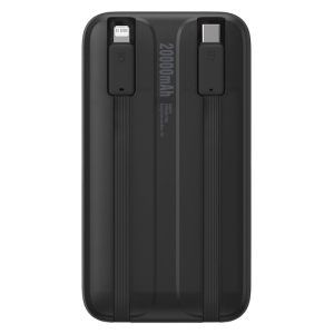  پاور بانک 20000 با کابل لایتنینگ و تایپ سی بیسوس مدل PPMD20 