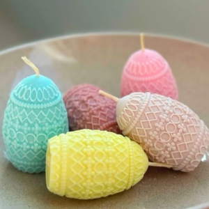 شمع تخم مرغ مدل بوهو