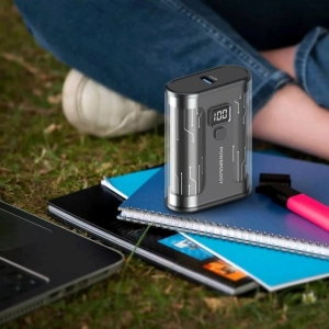  پاوربانک یو اس بی و تایپ سی 20وات فست شارژ 10000 طرح شفاف پاورولوژی مدل PPBCHA24 