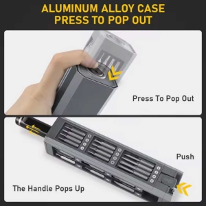  ست پیچ‌گوشتی شارژی آهنربایی 48 تایی پرووان مدل ProOne PGS109 