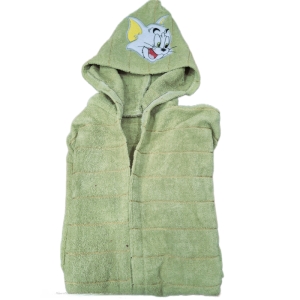 حوله تن پوش کودک مدل  تام سایز 90