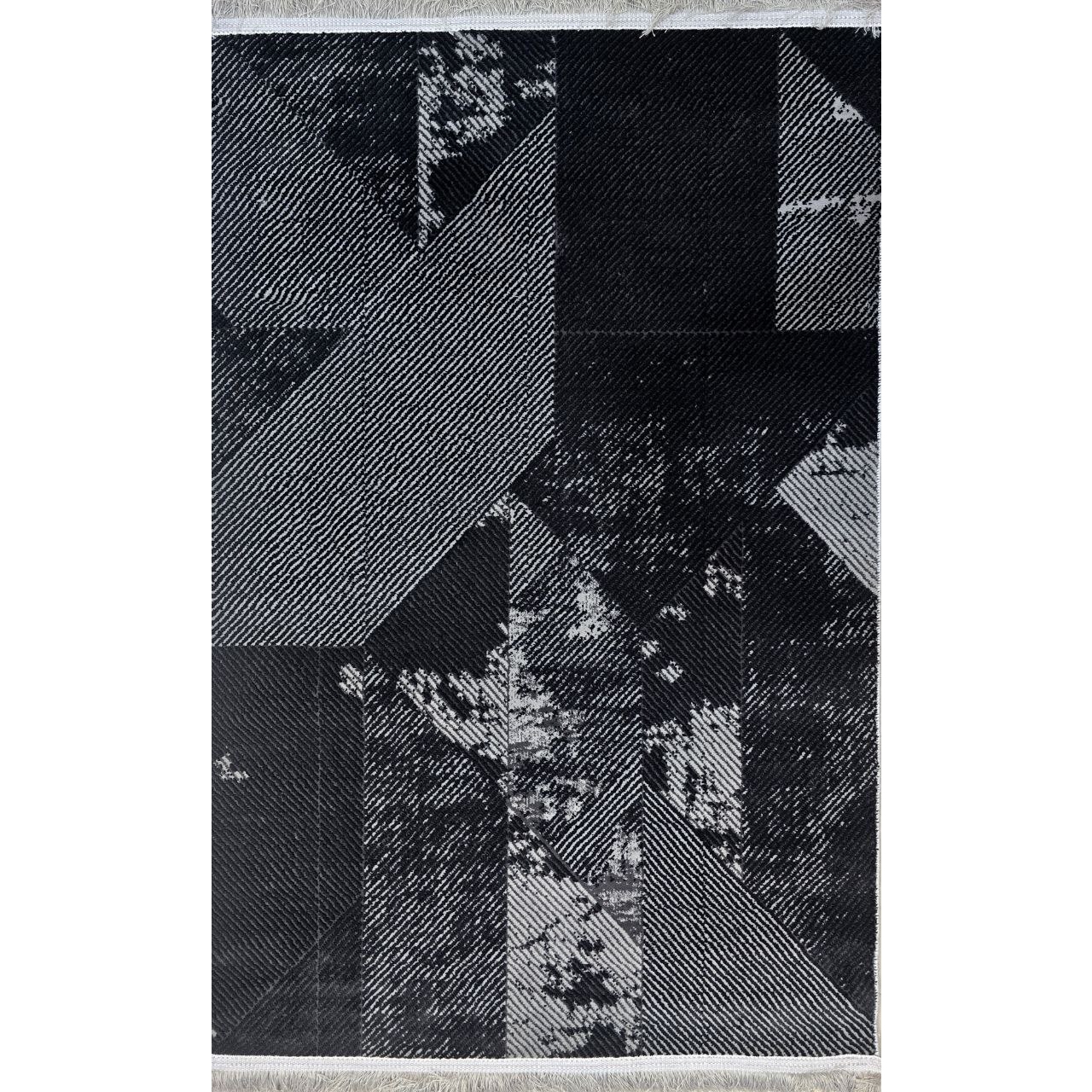 فرش ماشینی سامر طرح ۹۷۲۷ مشکی