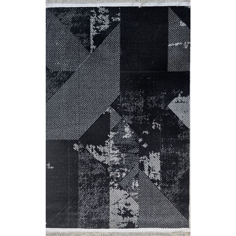 فرش ماشینی سامر طرح ۹۷۲۷ مشکی