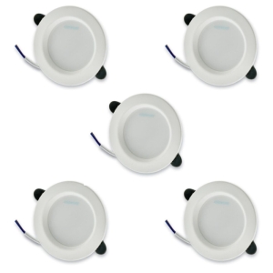 پنل توکار 5 وات نمانور مدل تابا مجموعه 5 عددی