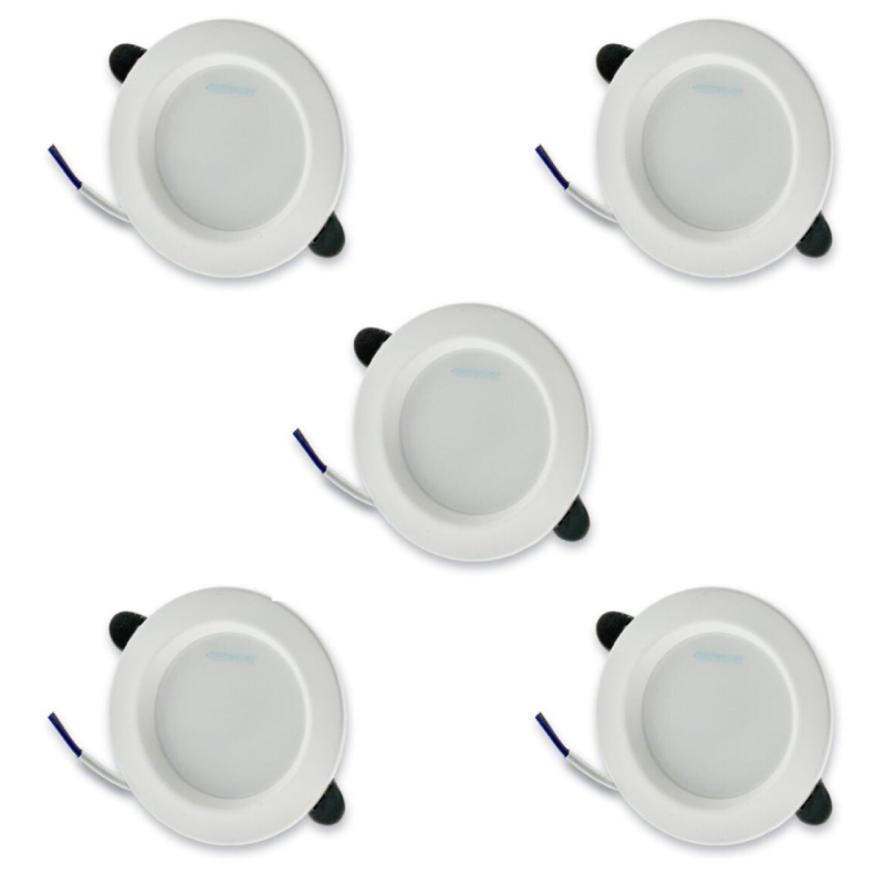 پنل توکار 5 وات نمانور مدل تابا مجموعه 5 عددی