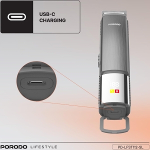 ست ریش تراش و ماشین اصلاح شارژی 14 کاره پورودو Porodo PD-LFST112-SL