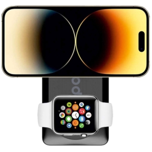 پاوربانک مگنتی گوشی و اپل واچ 10000 چندکاره پورودو مدل PD-PBFCH021