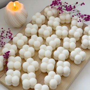 شمع روبیک کوچک بسته 4 عددی