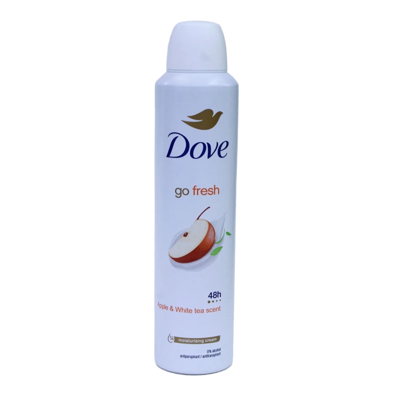 اسپری ضد تعریق زنانه داو مدل apple & white tea سری ساخت انگلیس