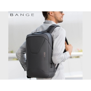  کوله پشتی مسافرتی لپ تاپ 15.6 اینچ ضد آب و ضد سرقت یو اس بی دار بنج مدل BANGE BG-22188 