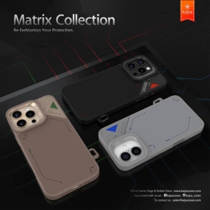  قاب مگ‌سیف گوشی آیفون 16 پرو مکس کاجسا Matrix Collection 