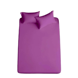 ست ملحفه ترک کشدار دونفره و روبالشی Cheshik مدل ساده سایز 180*200 سانتی متر