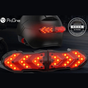  چراغ خطر دوچرخه راهنما دار بی سیم پرووان مدل PGL102 