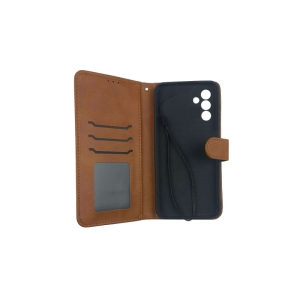 کیف چرمی مگنتی محافظ لنزدار مناسب برای مدل Samsung Galaxy A15