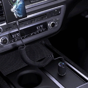  شارژر فندکی فست شارژ ماشین تایپ سی 98 وات پاورولوژی مدل PCCSR015 