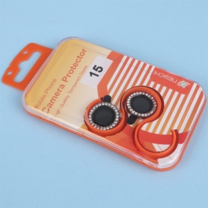 محافظ لنز دوربین مدل رینگی نگین دار مناسب برای گوشی موبایل اپل iPhone 15