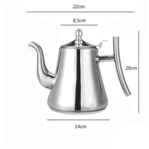 قوری استیل 1.5 لیتری مدل کلاسی کتل