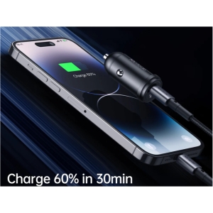  شارژر فندکی فست شارژ ماشین تایپ سی 30 وات مک دودو مدل CC-7491 