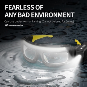 هدلایت سنسوردار و عینک کار اسمایلینگ شارک مدل SmilingShark TD0243